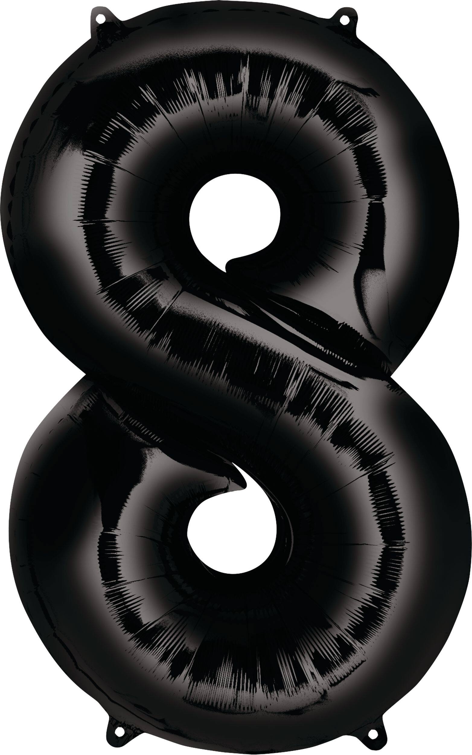 0-9 Numbers Satin Foil Balloon - Image 9