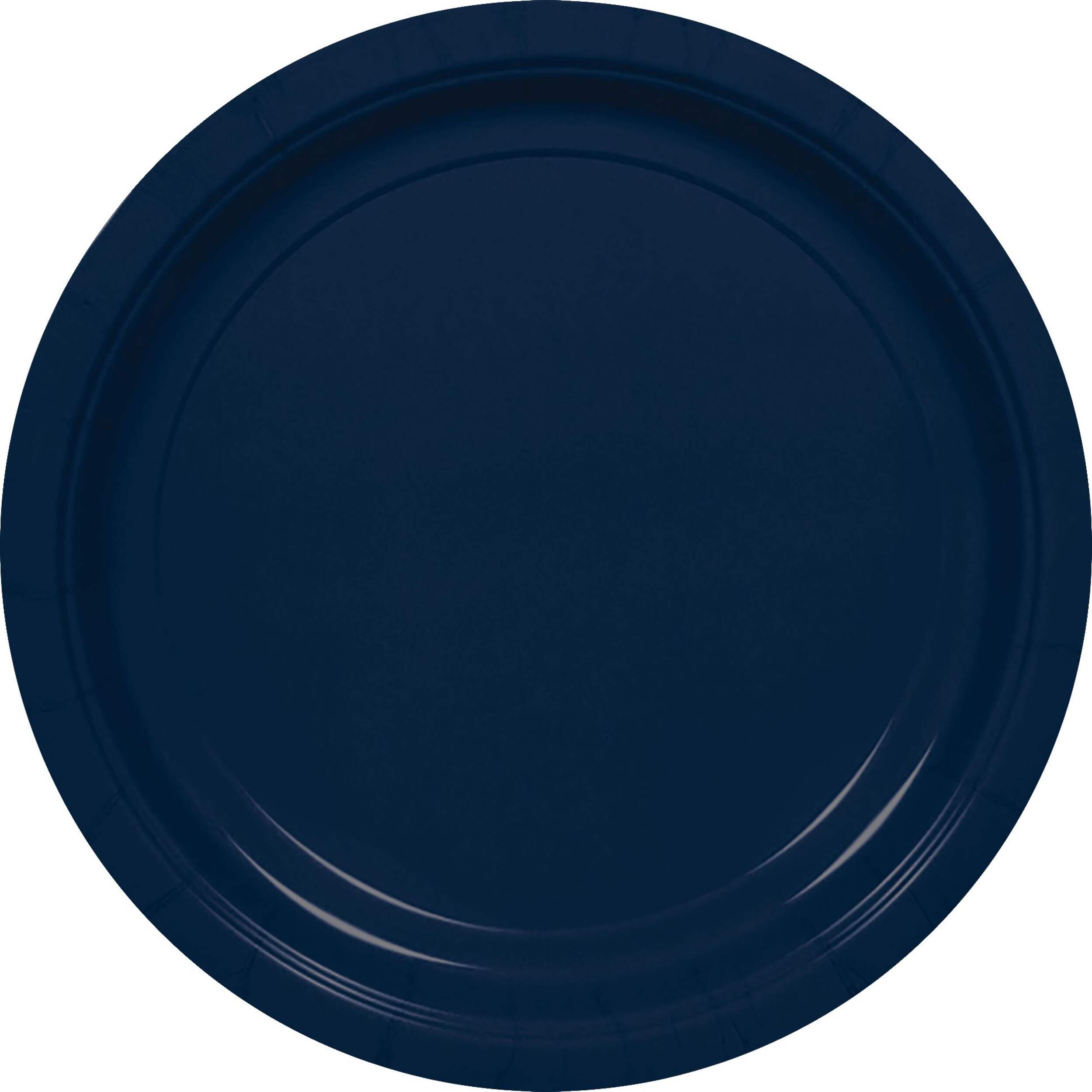 Big Party Pack Round Paper Disposable Dessert Plates, 7-in, 50-pk - Image 4